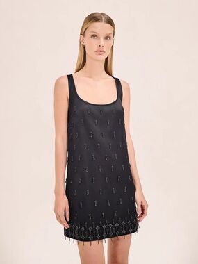 knee length dresses for ladies Diannie Tweed Mini Dress